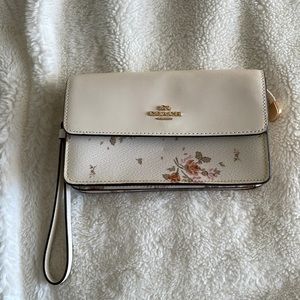 Coach Wristlet Floral Print